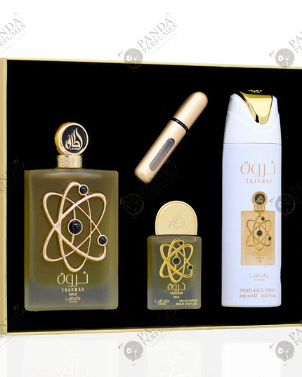 Lattafa Tharwah Gold - Gift Set