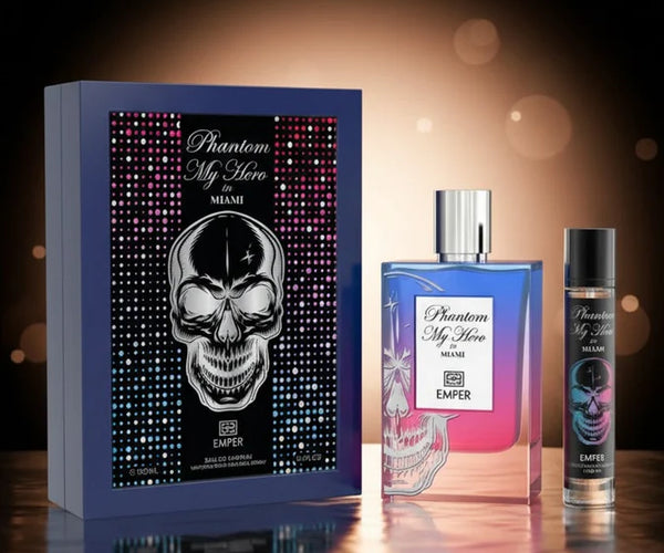 Phantom my Hero in Miami 100ml + 20ml free by Emper – Panda Perfumes