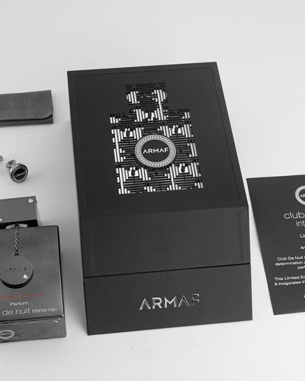 Club De Nuit Intense Man Limited Edition Pure Parfum 105ml with Cuff Links