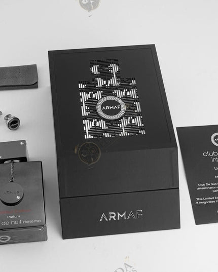 Club De Nuit Intense Man Limited Edition Pure Parfum 105ml with Cuff Links