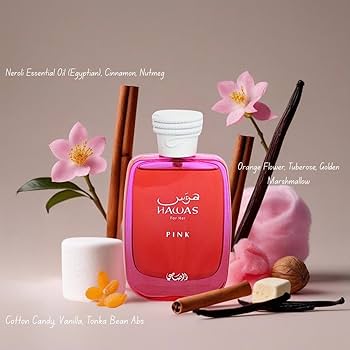 Hawas Pink - 100ml for Women by Rasasi