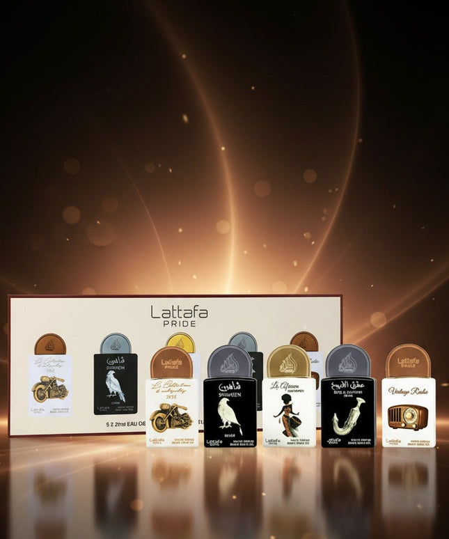 Lattafa Pride Collection No. 5 Eau de Parfum Unisex Fragrance Gift Set (5 x 20ml)
