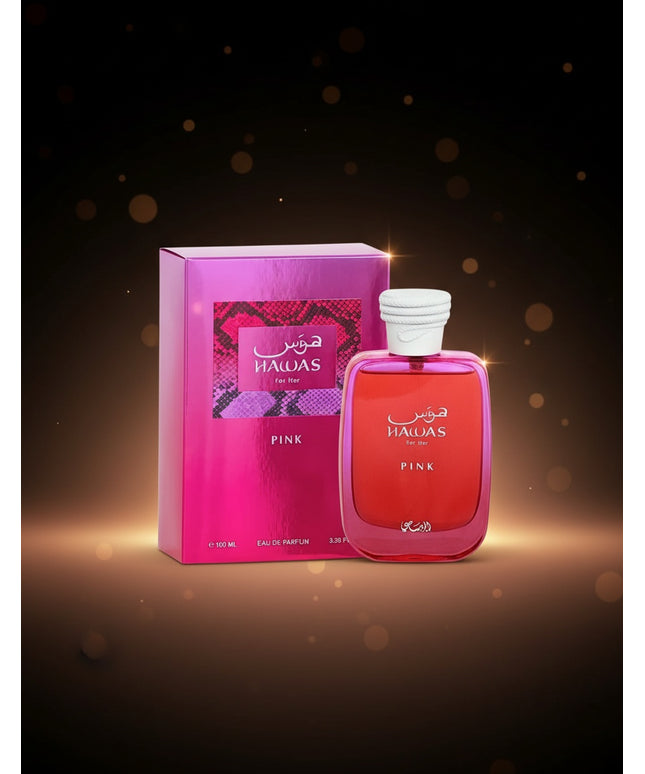 Hawas Pink - 100ml for Women by Rasasi