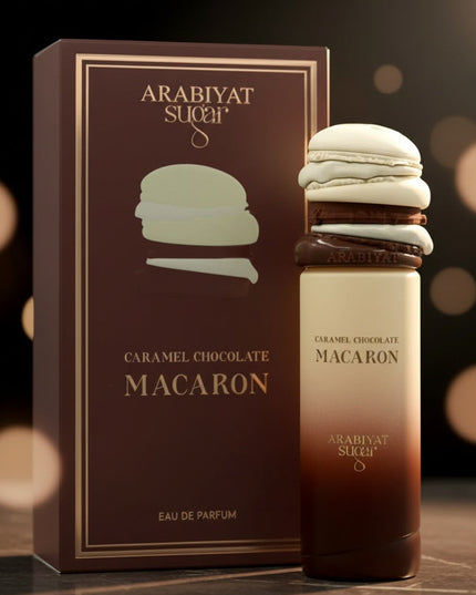 Caramel Chocolate Macaron by Arabiyat Sugar