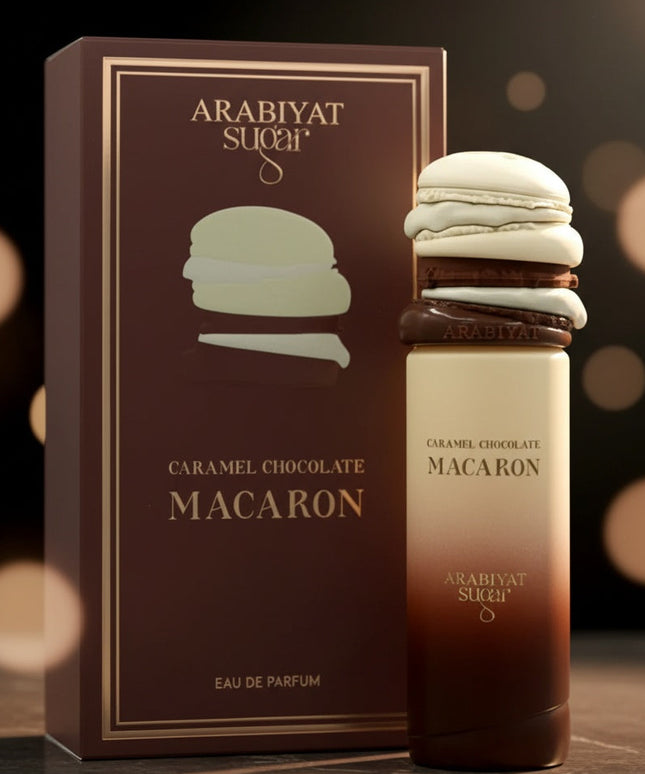 Caramel Chocolate Macaron by Arabiyat Sugar