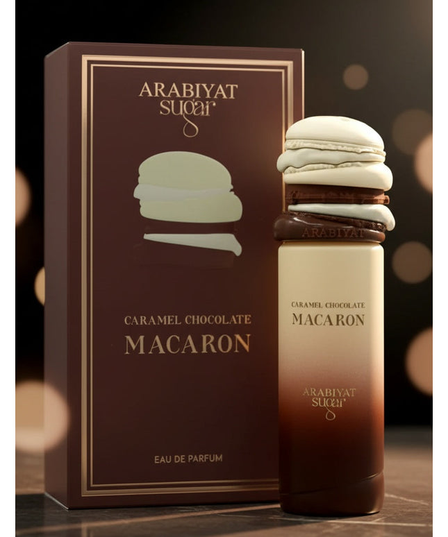 Caramel Chocolate Macaron by Arabiyat Sugar
