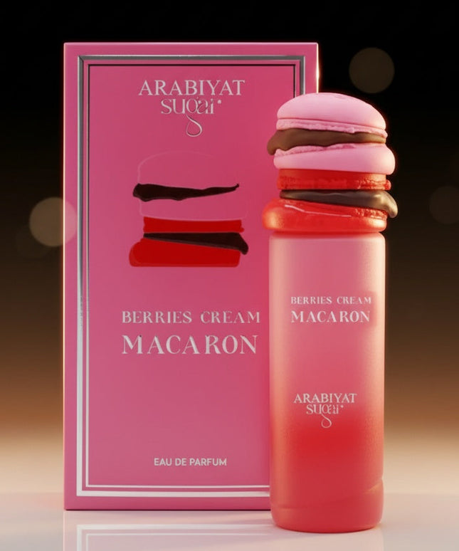 Berry Cream Macaron by Arabiyat Sugar