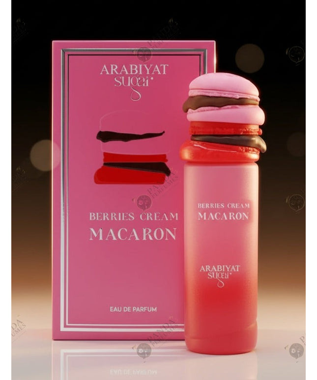 Berry Cream Macaron by Arabiyat Sugar