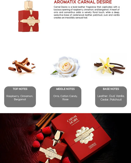 Aromatix Carnal Desire Extrait de Parfum - 100ml by French Avenue