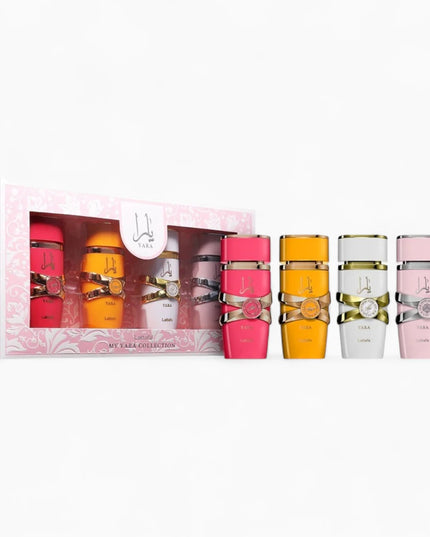 Gift Set of 4 Mini Yara Eau de Perfume 25ml – Lattafa