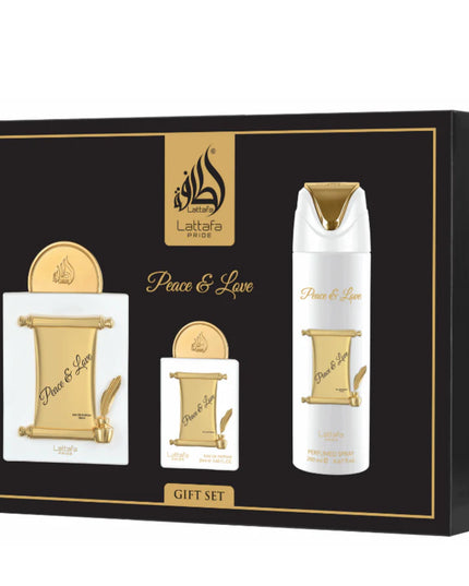 Peace & Love - Gift Set by Lattafa Pride