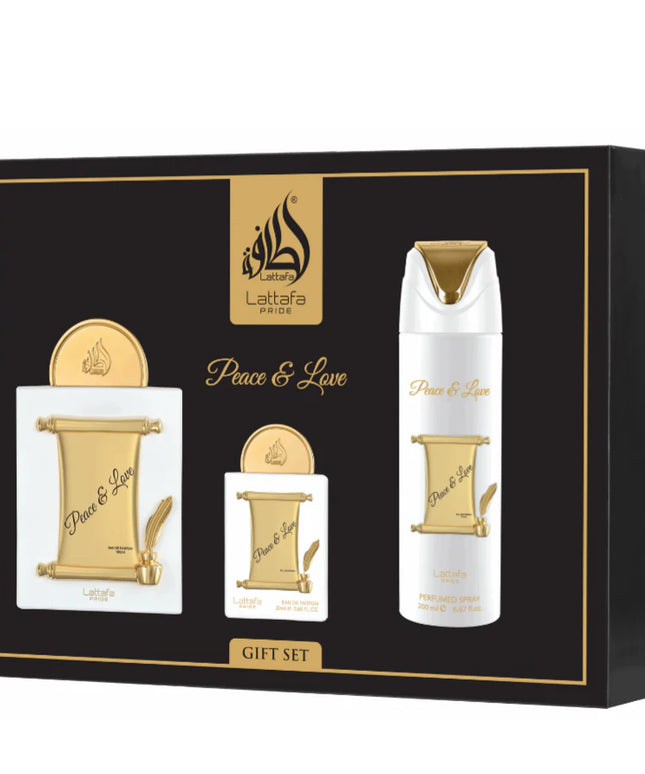 Peace & Love - Gift Set by Lattafa Pride