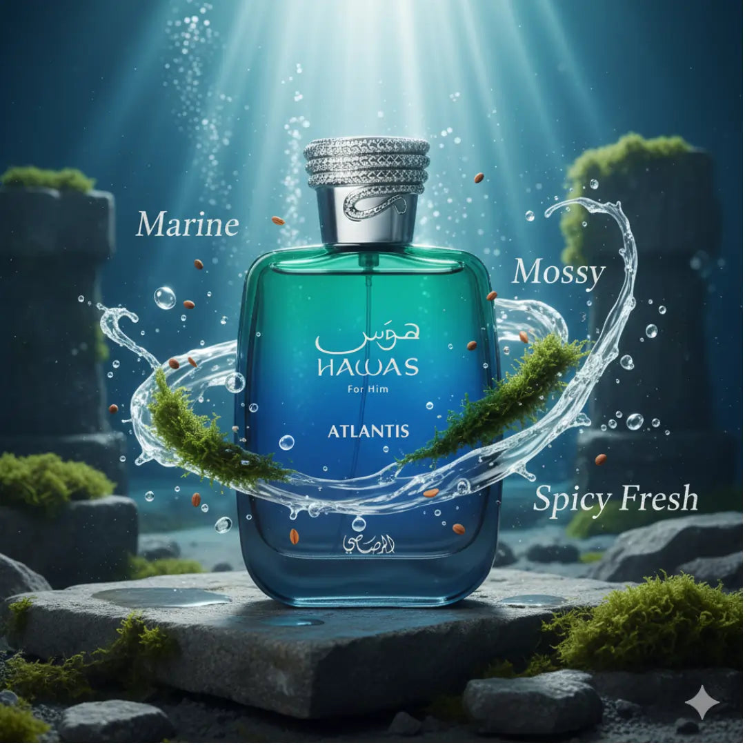 Hawas Atlantis by Rasasi – Panda Perfumes