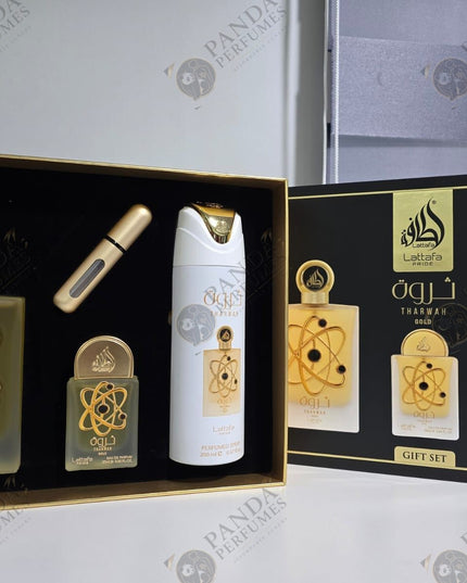 Lattafa Tharwah Gold - Gift Set