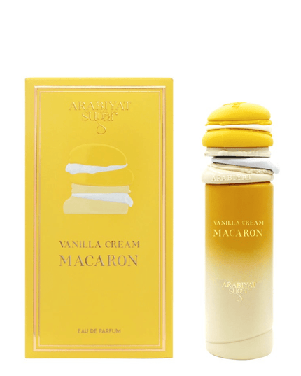 Vanilla Cream Macaron by Arabiyat Sugar