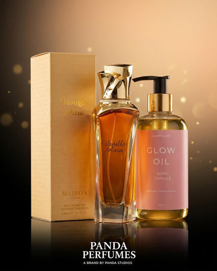 Vanilla Aura + Claire Glow Glow Oil Aura Vanille Combo