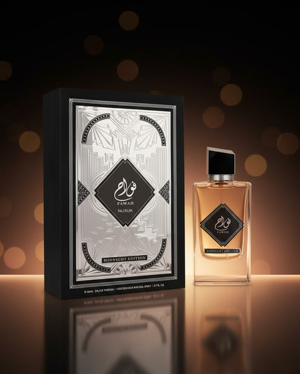 Fawah Midnight Oud Amber Musk - Nusuk