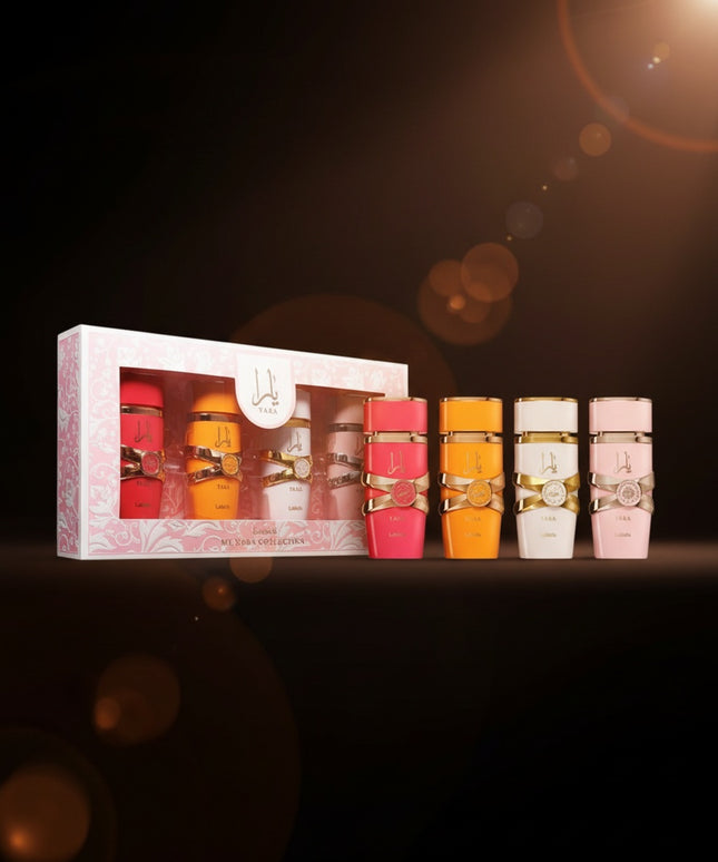 Gift Set of 4 Mini Yara Eau de Perfume 25ml – Lattafa