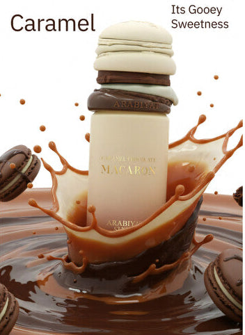 Caramel Chocolate Macaron by Arabiyat Sugar