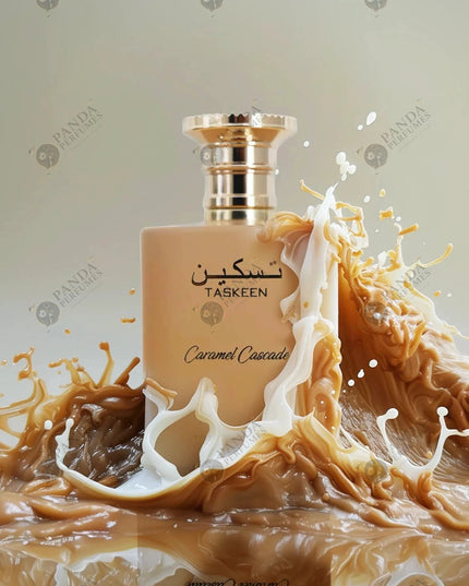 Taskeen Caramel Cascade by Paris Corner