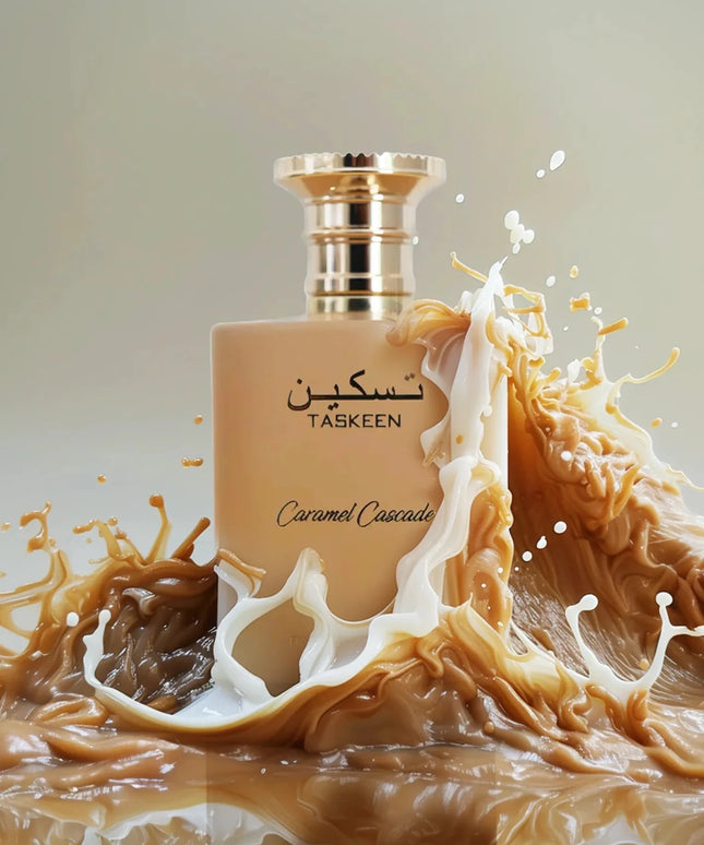 Taskeen Caramel Cascade by Paris Corner