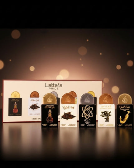 Lattafa Pride Collection No. 2 Eau de Parfum Unisex Fragrance Gift Set (5 x 20ml)