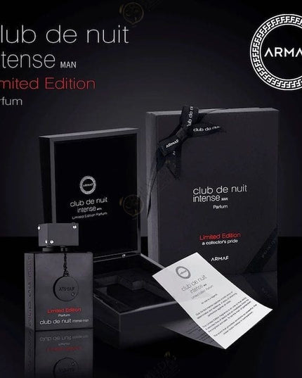 Club De Nuit Intense Man Limited Edition Pure Parfum 105ml with Cuff Links