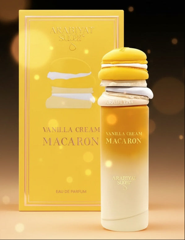 Vanilla Cream Macaron by Arabiyat Sugar