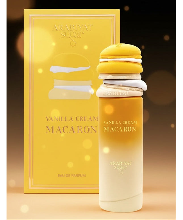 Vanilla Cream Macaron by Arabiyat Sugar
