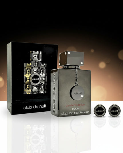 Club De Nuit Intense Man Limited Edition Pure Parfum 105ml with Cuff Links