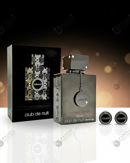 Club De Nuit Intense Man Limited Edition Pure Parfum 105ml with Cuff Links