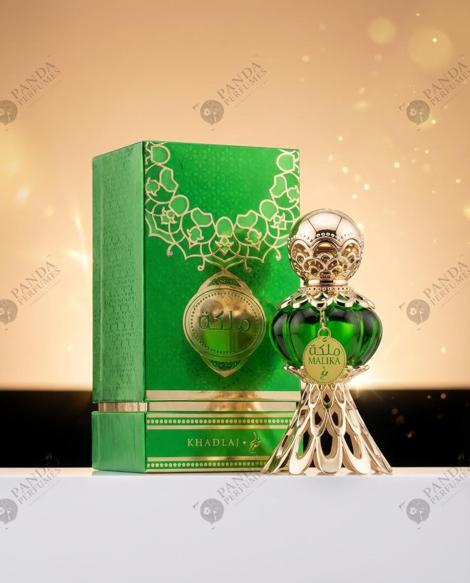 MALIKA GREEN 20 ML - Khadlaj Perfume Oil – Panda Perfumes