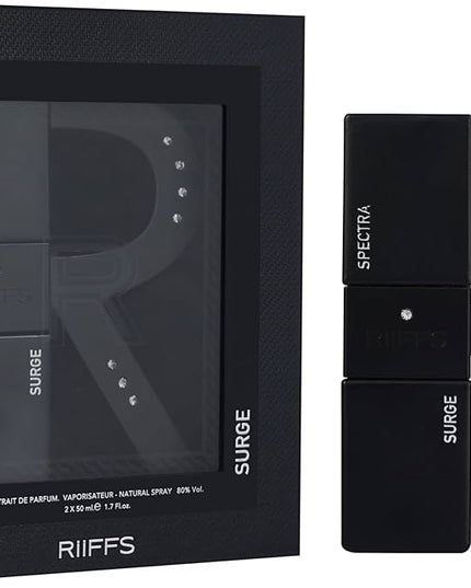R Spectra & R Surge by Riiffs – Men's fragrance (2x 50ml)