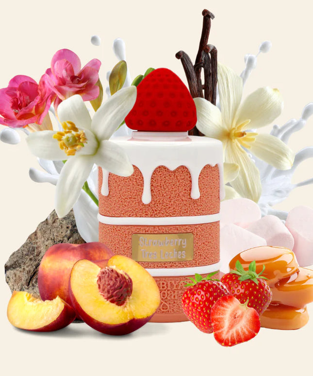 Strawberry Tres Leches by Arabiyat Sugar